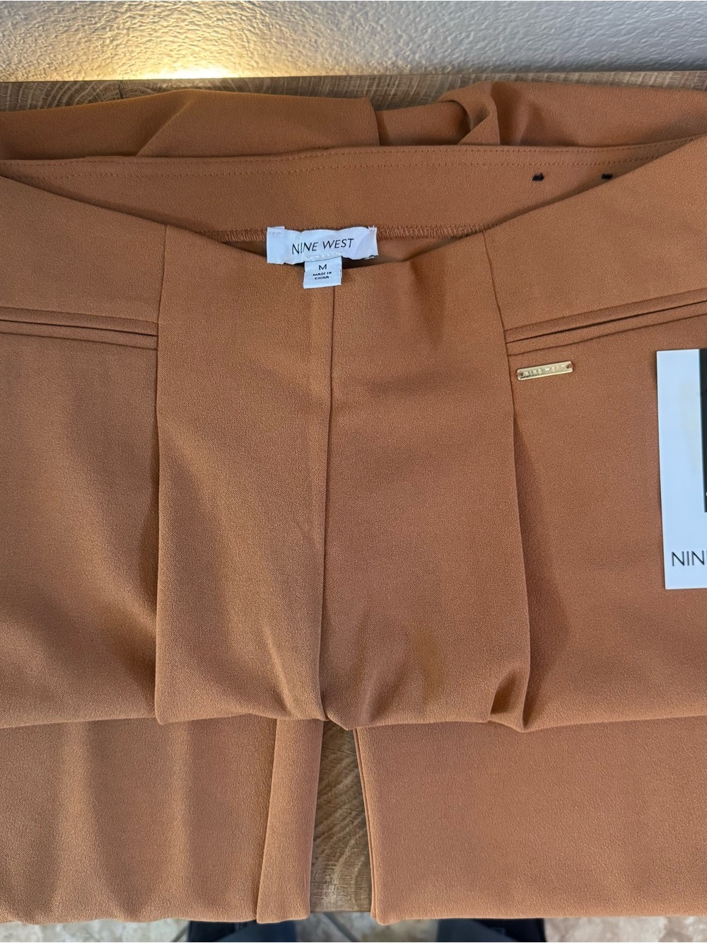 Nine West Men's Tan Dress Pants